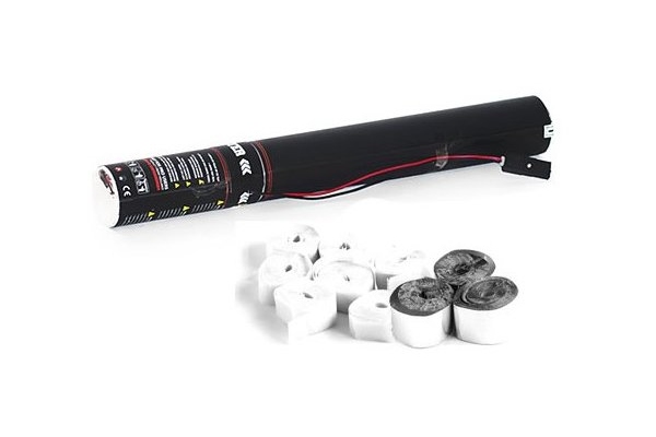 Electric Streamer Cannon 50cm, white/silver