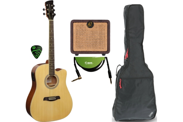 Brunswick BD 200 Dreadnought CE Акустичен Стартов Комплект
