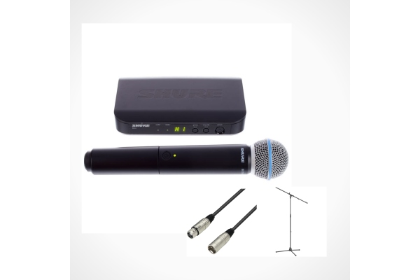 Shure BLX24 / Beta58 Вокален комплект