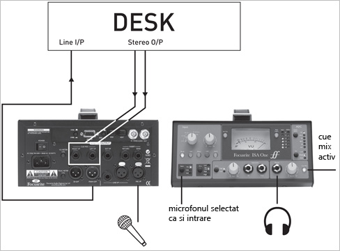 inregistrare vocala cu ISA One inregistrare vocala cu ISA One