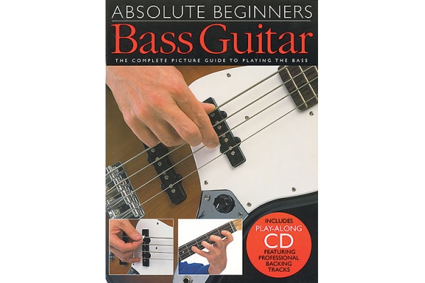 No brand ABSOLUTE BEGINNERS BASS GUITAR BGTR BOOK/CD