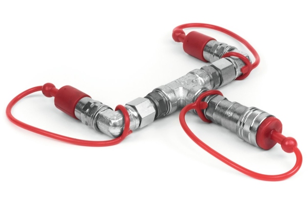 TCM FX CO2 Splitter (2 CO2 Jets to 1 CO2 Bottle)