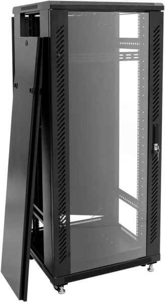 Roadinger SSC-20 Steel Cabinet with Glass Door 20U