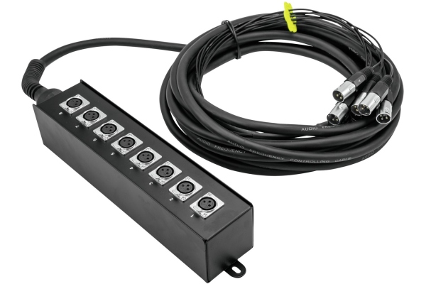 Omnitronic Multicore Stagebox MUS-810 8IN 10m