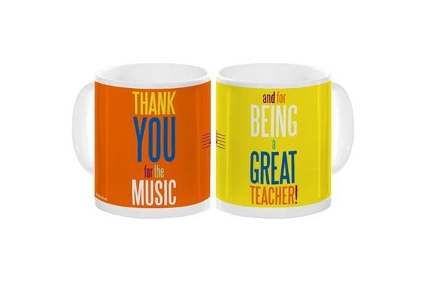 No brand Teacher Thank You For The Music Mug