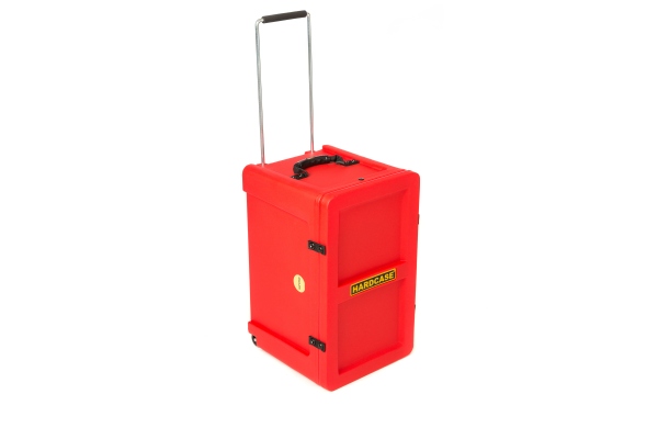 Hardcase Cajon Case - Red/full velour Lining