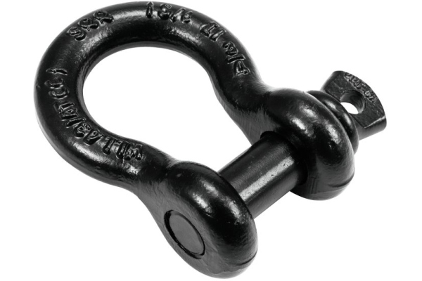 Shackle 19mm black with Screwbolt