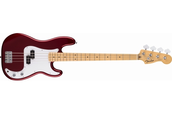 Standard Precision Bass MF White Pickguard Candy Cola