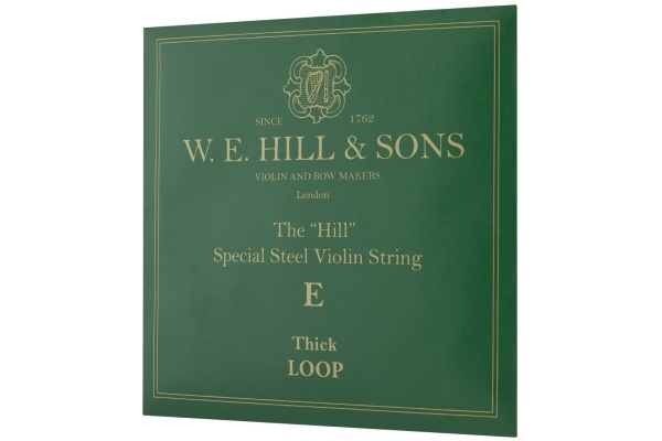 W.E. Hill & Sons Violin String E - Strong - Loop End