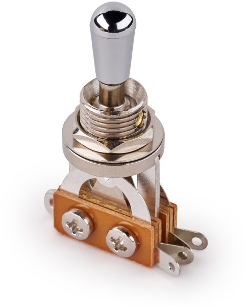 MEC Pickups  Toggle Switch, ON/ON/ON, DP3T - Chrome