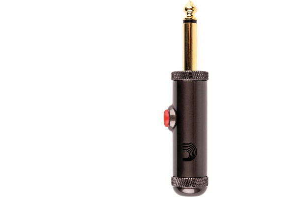 Daddario Solderless 1/4'' Straight Plug w/ Latching Switch