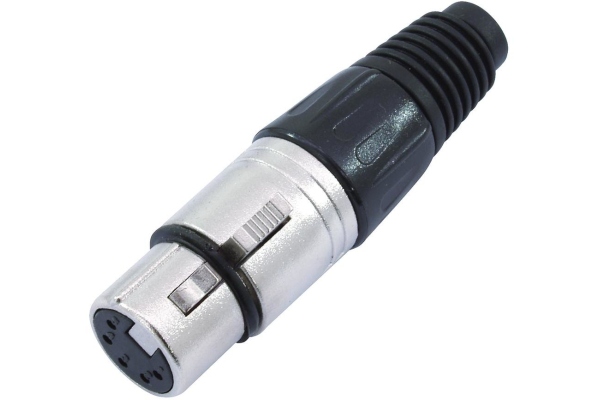 Omnitronic XLR socket 5pin bk
