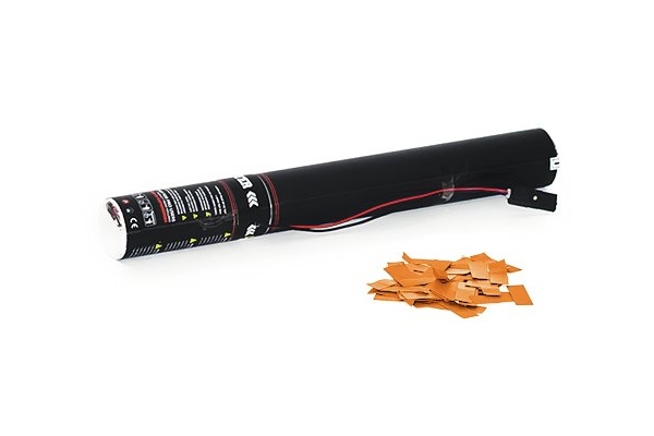 Electric Confetti Cannon 50cm, orange