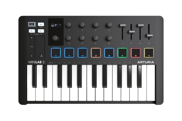 Arturia MiniLab 3 Black