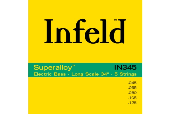 Corzi chitara bas Superalloy. Round Wound Long Scale Set