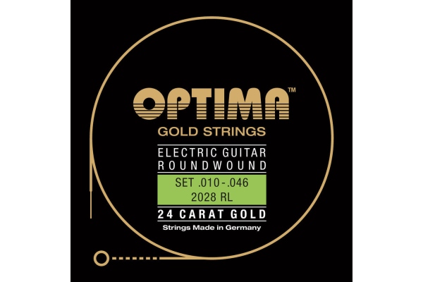 Optima Gold strings round wound Set