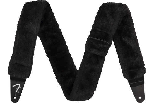 Poodle Plush Strap Black