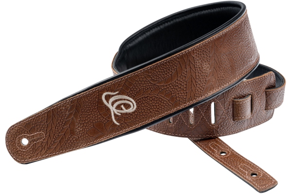 Genuine Leather Strap Natural Brown Flora OSCU-2