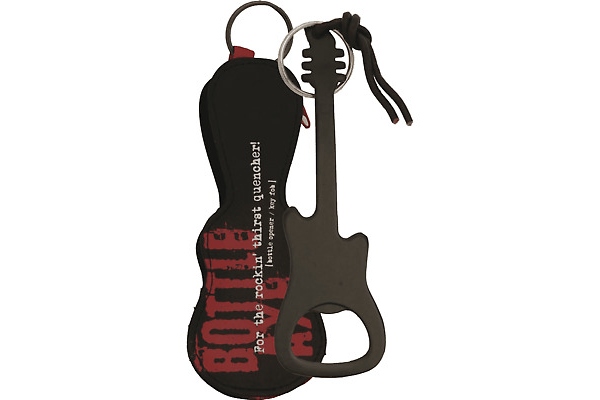 No brand Bottle Axe: Bottle Opener/Key Fob (Black)
