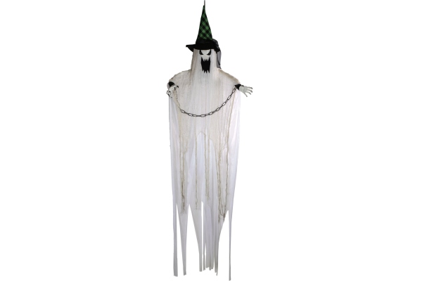 Halloween Ghost, hanging, animated, 183cm