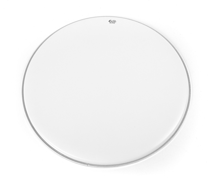 Remo Ambassador white coated BD 26