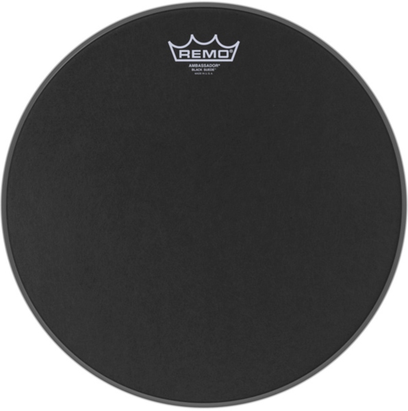 Remo Ambassador Black Suede 15