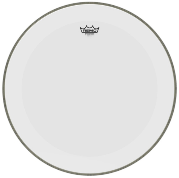 Remo Faţă tobă Powerstroke 3 Alb neted, bass drum 20