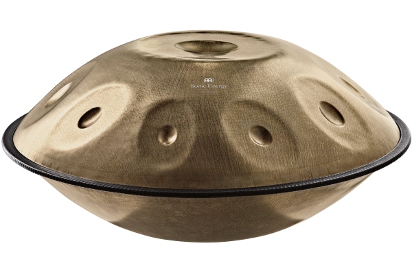 Meinl Sensory Handpan Stainless Steel D Amara 10 Notes 440 Hz - Vintage Gold