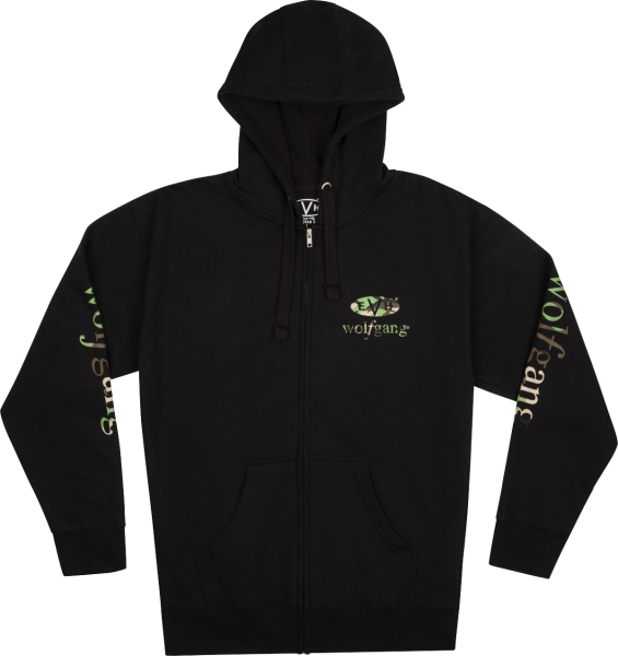 EVH Wolfgang™ Black and Camo Hoodie L