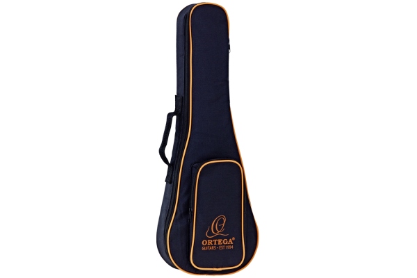 Economy Series Concert-Ukuleless-Bag - Black/Orange