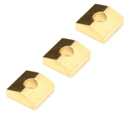 Floyd Rose  FR1NCBG - 1000 Series / Special Nut Clamping Blocks (3 pcs) - Gold