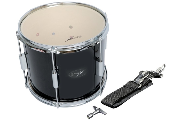 Marching Drum Basix 12'' x 10'' Black