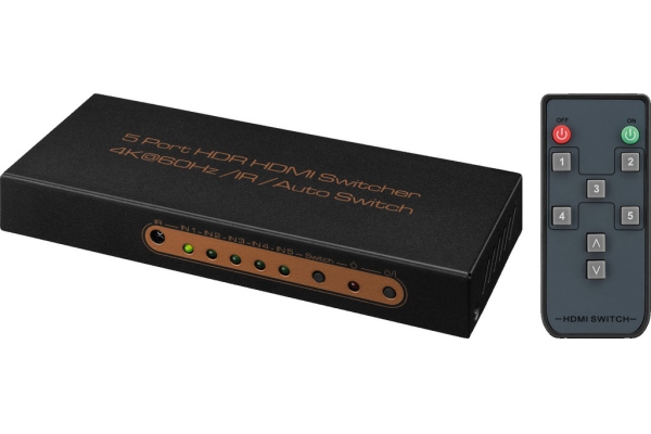 Monacor HDMS-5014K Switcher