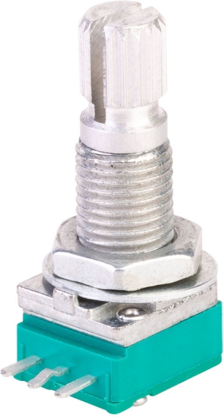 MEC Pickups  Mono Mini Potentiometer, B250K, Split Shaft