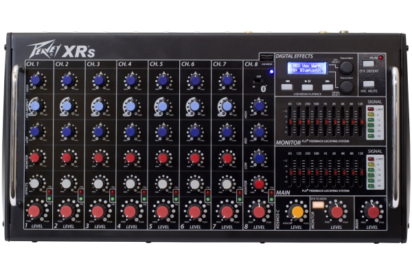 Peavey XR-S 8-channel 1000W powered mixer Peavey XR-S 8-channel 1000W powered mixer