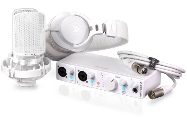 Arturia MiniFuse Recording Pack White
