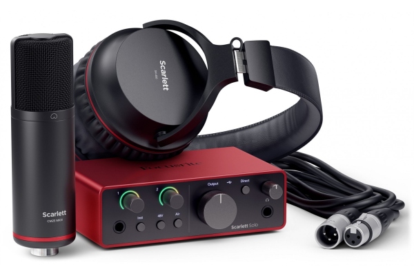 Focusrite Scarlett Solo Studio 4th Gen