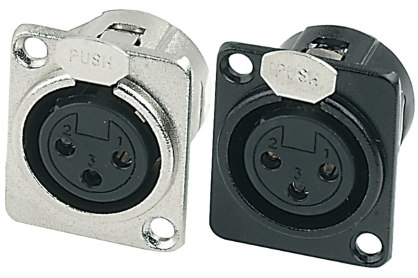 Gewa Plug XLR Nichel