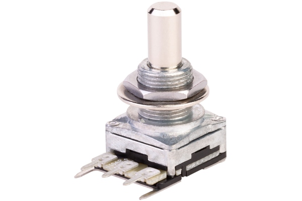  Mono Potentiometer, A25K, Solid Shaft (6 mm)