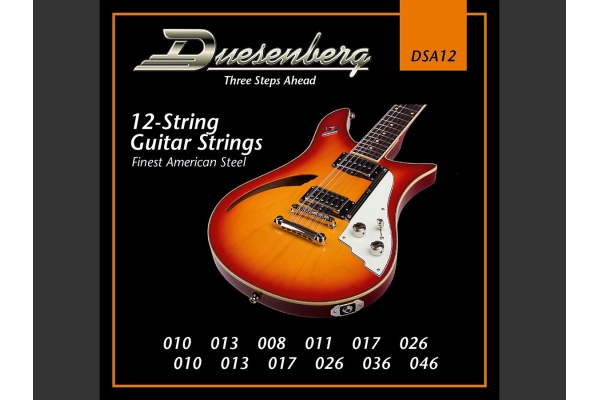Duesenberg Corzi de Chitară / 010 / 12-String Duesenberg Corzi de Chitară / 010 / 12-String