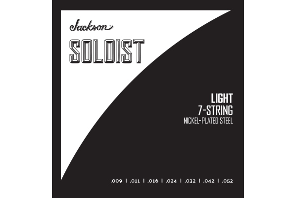 Jackson Soloist™ Strings 7 String Light .009-.052
