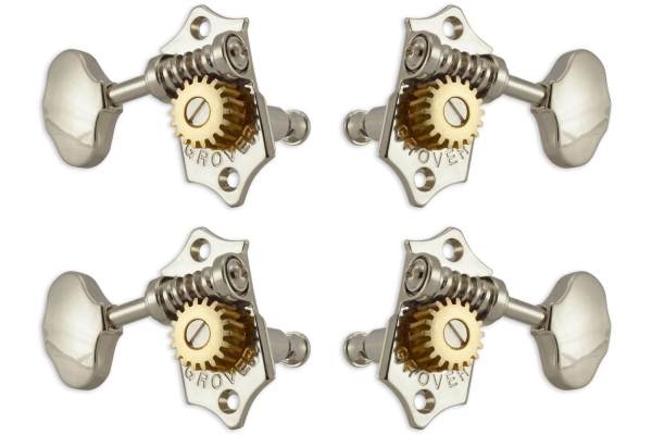 U98-18N Sta-Tite Geared Ukuleless Pegs Nickel