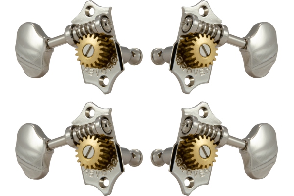 U99-18N Sta-Tite Geared Ukulelenn Pegs Nickel