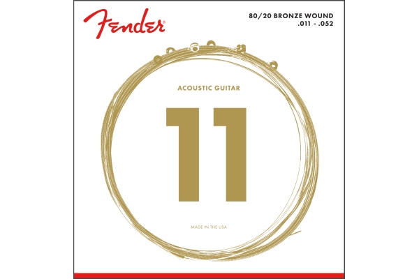 80/20 Bronze Acoustic Strings Ball End 70CL .011-.052 Gauges