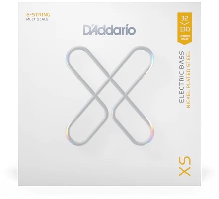 Daddario XS Nickel Bass 32-130 Hybrid Light Multiscale Coated