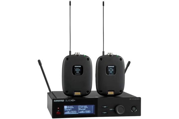 SLXD14D+ Dual Wireless Bodypack System G65