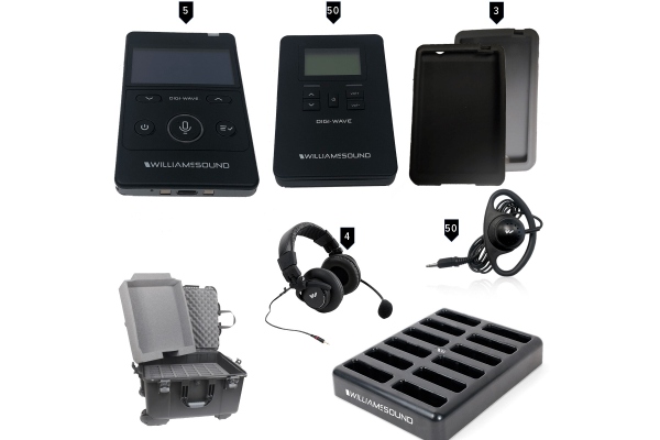 50-Person Portable Digi-Wave Interpretation System