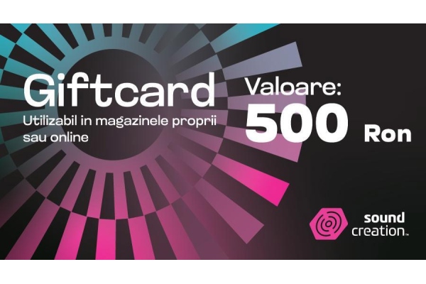 SoundCreation Card Cadou 500