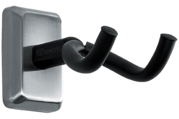 Gator Frameworks Chrome Wall Mount Guitar Hanger