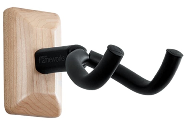 Gator Frameworks Maple Wall Mount Guitar Hanger